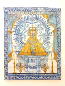 Azulejo w Museo de Ceramica Ruiz de Luna, fot. D. i M. Łasisz