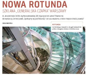 Nowa Rotunda. Szklana “generalska czapka” Warszawy